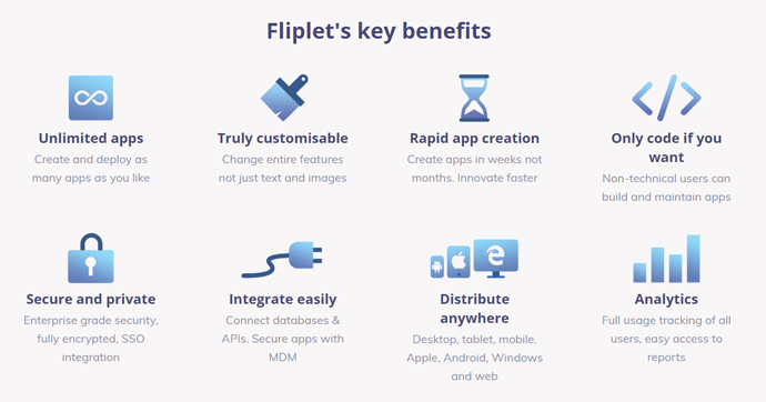 Comparativa de herramientas no-code para crear apps nativas - Fliplet 2 No Code Antonio Sanchez 18